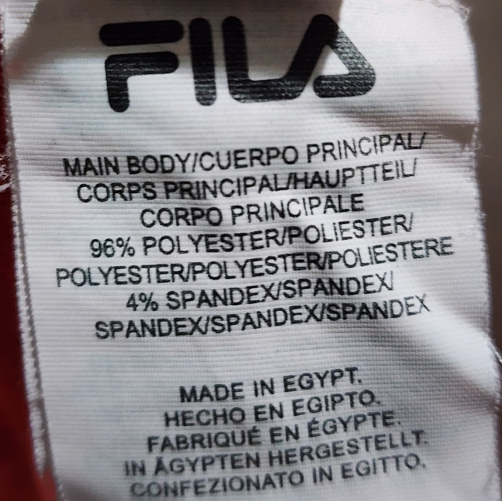 FILA Red Sleeveless Shirt - Picture 4 of 5